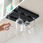 Under-Cabinet Wine Glass Holder - 2 Pack