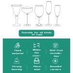 Under-Cabinet Wine Glass Holder - 2 Pack