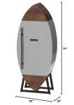 Retro Brown Wine Cooler - Compact & Stylish