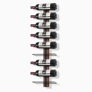 Wall-Mounted Wine Rack for 9 Bottles