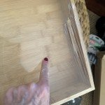 Wooden Wine Glass Rack with Convenient Tray