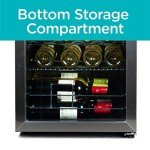 Black+Decker 26-Bottle Wine Cooler with Light