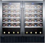 36" Dual Zone Wine Cooler - 68 Bottle Capacity