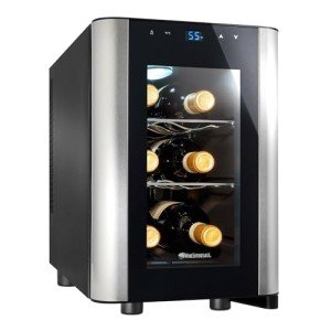 6-Bottle Countertop Wine Cooler for Wine Lovers
