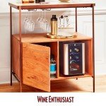 6-Bottle Countertop Wine Cooler for Wine Lovers