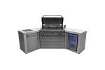 Mont Alpi 44" 6-Burner Outdoor Kitchen Grill & Cooler