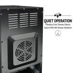 Ivation 8-Bottle Thermoelectric Wine Cooler – Stainless Steel