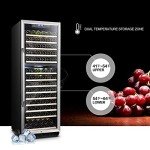 Lanbo Dual Zone 160-Bottle Wine Cooler