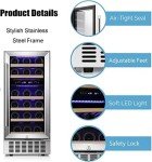Antarctic Star Mini Wine Cooler for 28 Bottles