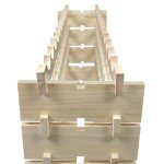 Freestanding Wooden Wine Rack for 72/96 Bottles