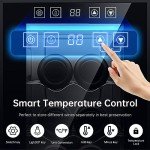 6-Bottle Stainless Steel Thermoelectric Wine Cooler