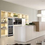 LANBO 133-Bottle Red Wine Cooler with Dual Zones