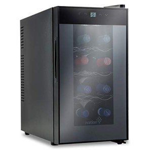 8-Bottle Thermoelectric Wine Cooler with Display