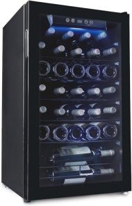 Honeywell Wine Cooler - Stylish Black Design