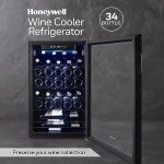 Honeywell Wine Cooler - Stylish Black Design