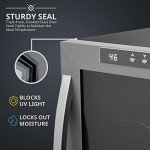 12-Bottle Thermoelectric Wine Cooler with Digital Display