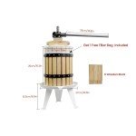 Solid Wood Fruit Wine Press for Cider Making