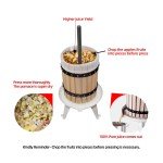 Solid Wood Fruit Wine Press for Cider Making