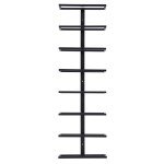 Wall-Mounted Wine Rack for 8 Bottles