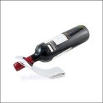Elegant Freestanding Wine Bottle Holder