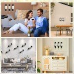 Spiral Metal Wall Mounted Wine Bottle Holder