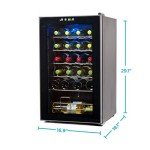 Black+Decker 24-Bottle Wine Cooler with LED Display