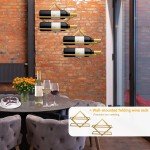 Wall Mounted Wine Holder - Foldable & Stylish