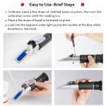 ATC Brix Refractometer for Home Brewing
