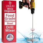 Stainless Steel Wine Degassing Stirrer for Homebrewing