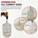 Stainless Steel Wine Degassing Stirrer for Homebrewing