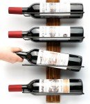 Wall-Mounted Wine Rack for 12 Bottles