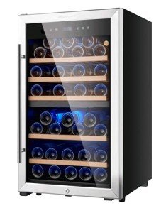 52-Bottle Freestanding Wine Fridge Cooler