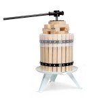 3.17 Gallon Wooden Fruit Wine Press for Home