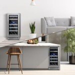 VINECOLD 15 Inch Dual Zone Wine Cooler