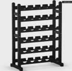 Stackable Solid Wood Wine Rack for 30 Bottles