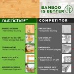 Bamboo Wine Rack Holds 72 Bottles - 8 Shelves
