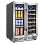 24-Inch Dual Zone Wine and Beverage Cooler
