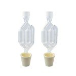 5-Pack S-Style Fermentation Airlocks for Winemaking
