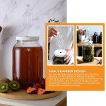 5-Pack S-Style Fermentation Airlocks for Winemaking