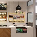 Wall-Mounted Metal Wine Rack for Bottle Display