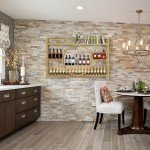 Wall-Mounted Metal Wine Rack for Bottle Display