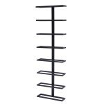 Wall-Mounted Wine Rack for 8 Bottles