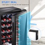 Elegant Wine Cooler for 24 Bottles, All Varieties