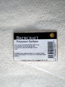 Potassium Sorbate - Wine Fermentation Stopper 1.5 oz