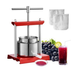 VEVOR Manual Fruit Wine Press for Cider Making