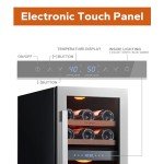 15-Inch Dual Zone Wine Fridge for Home
