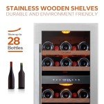 15-Inch Dual Zone Wine Fridge for Home