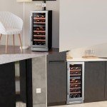 15-Inch Dual Zone Wine Fridge for Home