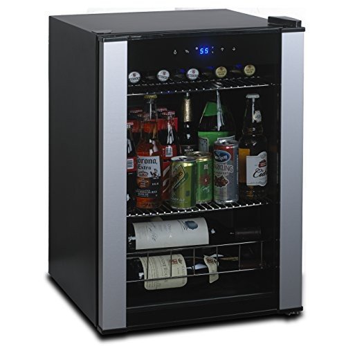 Compact Stainless Steel Wine & Beverage Cooler