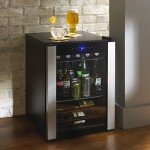 Compact Stainless Steel Wine & Beverage Cooler